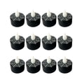 thumbnail image 2 of Halloween Candle Lanterns Set of 12 - Flameless LED Tea Lights with Timer for Pumpkin Ghost Decorations, 2 of 6