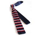 thumbnail image 3 of Men'S Skinny Tie Thin Slim Solid Formal Knitted Necktie, 3 of 7