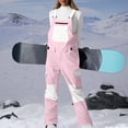 thumbnail image 1 of TIMIFIS Salopette de Neige Ajustable pour Femmes et Hommes, Pantalon Salopette Résistant à l'Usure pour Randonnée et Escalade, Pantalon de Ski Isolé avec Poches, 1 of 4