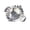 M, variant on EGNMCR Kitchen Gadgets, Stainless Steel Dumpling Maker Press- Convenient Tools For Making Dumpling- Dumpling Packaging Dough Tool For Making Pastries Pie Stainless steel dumpling machine