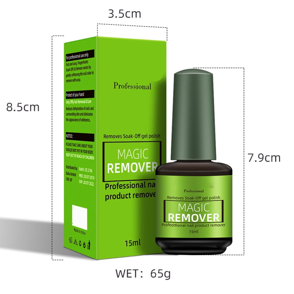 Nail Gel Remover Burst Off Gel Coat Gel Nail Polish Remover 15ml