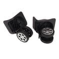 thumbnail image 3 of Roues de Valise Noires, 2 Pcs Roues de Valise de Remplacement Roues de Valise de Remplacement Matériaux Écologiques, 3 of 5
