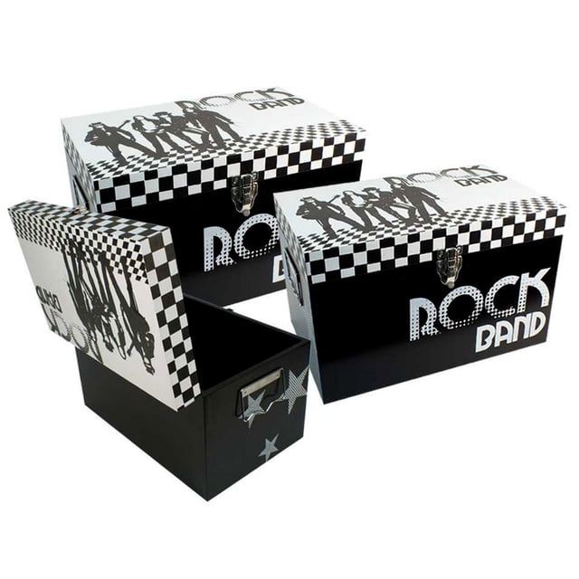 Truu Design, Ensemble de rangement 'Groupe de Rock', Noir