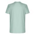 thumbnail image 3 of Chemises pour Hommes, Hommes Imprimé Col Rond Décontracté Mode Manches Courtes Blouses Col Rond Chemises, 3 of 5