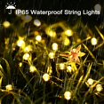 thumbnail image 2 of String Lights  Waterproof LED String Lights  56Ft/100 LEDs Fairy String Lights Starry  Battery Operated String Lights for Indoor&Outdoor Decoration Wedding Home Parties Christmas Holiday, 2 of 7
