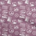 thumbnail image 1 of oneOone Velvet Wine Fabric Travel Sewing Craft Projects Fabric Prints By Yard 58 Inch Wide, 1 of 5