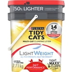 PU-RINA Tidy Cats LightWeight 24/7 Performance Multi-Cat, Cat Litter