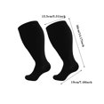 thumbnail image 3 of BKER Wide Calf Compression Socks For Women And Men Circulation Plus Size Knee High Support Stockings, 3 of 6