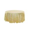TIMIFIS Round Tablecloth Sequin Tablecloth Wedding Party Cake Dessert Event Christmas Decoration Tablecloths ummer