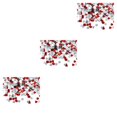 thumbnail image 3 of Langgg Paper Scraps Mini Heart Shape Wedding Accessory Plastic Material Confetti Tabletop Ornament for Valentine's Day red silver10mm 3Set, 3 of 6