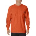 thumbnail image 1 of Dickies T-Shirt à Manches Longues pour Homme, Col Ras du Cou, Épais, L, Orange, 1 of 2