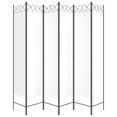 thumbnail image 2 of vidaXL 6-Panel Room Divider White 240x200 cm Fabric, 2 of 5