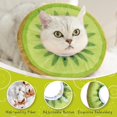 thumbnail image 4 of ORUYROP Adjustable Cat Cone Collar Soft, Cute Cat Recovery Collar, Cat Cones After Surgery for Kittens, 4 of 6