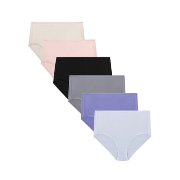 CULOTTES MICROFIBRE, ASSORTI PAQUET DE 6