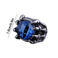 thumbnail image 3 of QIPOPIQ Clearance Rings Stainless Steel Devil Skull Personality Design Retro Eye Men Women Gifts for Her, 3 of 4