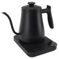 thumbnail image 1 of Smart Electric Gooseneck Kettle, Temperature Control, 1L Capacity, 1200W Quick Heating,  Stainless Steel, Pour Over Coffee Kettle, Auto Shut Off, Matte Black, 1 of 8