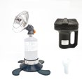 thumbnail image 1 of Propane-Powered Outdoor Heater for North America - Compact Gas Space Warmer with Pressure Regulation, Stable Base, and Included Stand - Copper, Aluminum Alloy & ABS Construction (Tank Not Included) -, 1 of 6