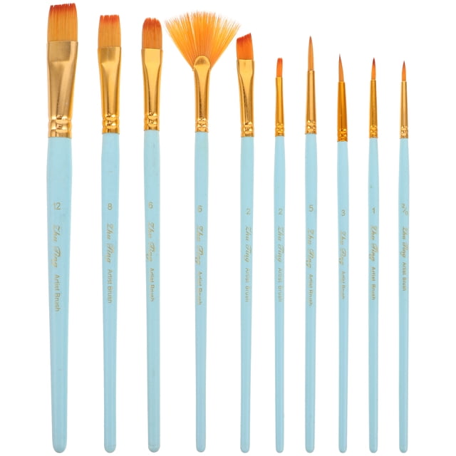 Shisuyan 1 Set Watercolor Painting Brushes Nylon Paintbrushes Professional Paintbrushes