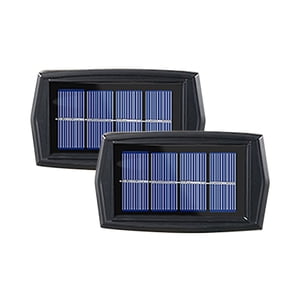 TopLLC Éclairage solaire extérieur LED Lumières solaires extérieures, Spots paysage, Lumières de jardin, Lampes extérieures sans fil alimentées par le solaire/Lumière pour le triage, Éclairage de jardin solaire étanche à la passerelle