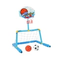 thumbnail image 3 of lionlar Soccer Net & Basketball Hoops Pool Float Set Kids Water Play for Family Kids, 3 of 9
