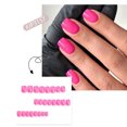 thumbnail image 3 of EGNMCR Faux Ongles Pressés - Ongles Courts Pressés - Faux Ongles Courts avec Colle pour Ongles Colle Réutilisable - Ongles 12 Tailles patch pour Ongles 2 ml, 3 of 3