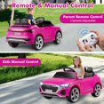 thumbnail image 3 of Licensed Audi SQ8 Ride on Car by OLAKIDS, Battery Powered Electric Vehicle for with Remote Control, Adjustable Music, LED Lights, Suspension, Driving Toy Gift for Kids Toddler Age 3+, 3 of 9