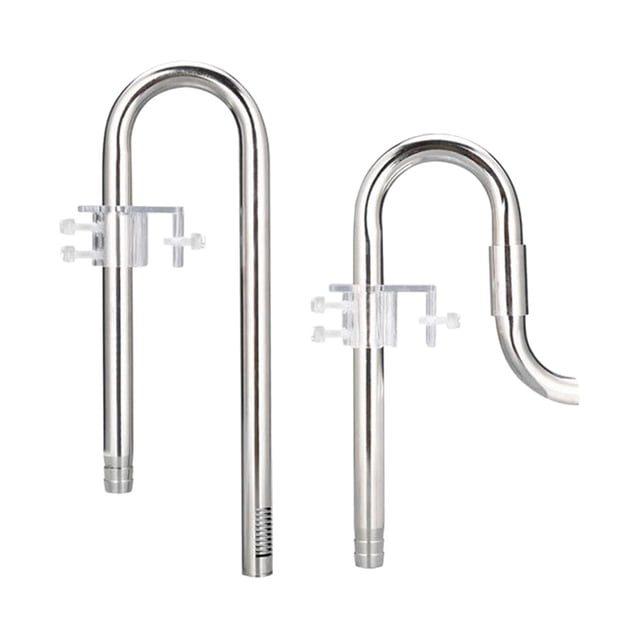 Yinanstore Surface Reusable Lily Aquarium Tank Tube Stainless Steel Inflow Outflow Aquarium Planted Tank (12MM, 16MM) , 16 Inlet Outlet