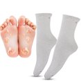 thumbnail image 4 of 1 Pair Conductive Socks Electrode Socks for TENS Machine Physiotherapy Instrument (Long Type)Long Type Electrode Socks, 4 of 8