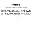 thumbnail image 2 of TOR Front Lower Rearward Suspension Control Arm and Ball Joint Assembly Kit for Car Cadillac ATS CT4 AWD KTR-105258, 2 of 2