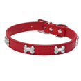 thumbnail image 1 of Collier pour Animal de Compagnie Mode Os en Métal Collier pour Chien Ajustable Collier pour Chat Collier pour Chiot, 1 of 8