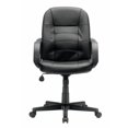 thumbnail image 2 of Bowery Hill Leather Office Chair in Black, 2 of 3