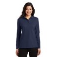 thumbnail image 1 of Port Authority Polo à Manches Longues en Soie pour Femmes. L500LS, 1 of 1