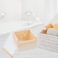 thumbnail image 4 of SHISUYAN Rectangular Wooden Treasure Chest For Home Use Living Room 1Pcs 5.9X3.1In, 4 of 8