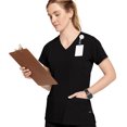 thumbnail image 4 of Jockey Women's Mock Wrap Scrub Top, 4 of 7