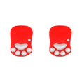 thumbnail image 1 of relayinert Stylish Cat Paw Gaming Mouse Mat Wrist Protection Non-slide Base Safe Cute DS-001 bright red 2Set, 1 of 6