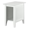 thumbnail image 2 of Home Square Set of 2 White Full Size Murphy Bed Desk with Mattress & Side Table, 2 of 20