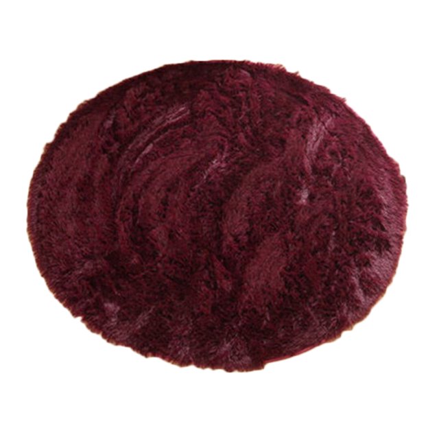Soft Shaggy Area Round Rug Living Room chair mat Carpet Bedroom Floor Mat Carpet