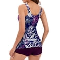 thumbnail image 3 of Maillots de Bain Deux Pièces pour Femmes, Contrôle du Ventre, Maillots de Bain Deux Pièces pour Femmes, Contrôle du Ventre, Tenue de Plage, Robe de Bain, 3 of 4