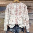 thumbnail image 4 of Huvoen Chandail à Manches Longues pour Tout-Petit Bébé Garçon Fille, Blouse à Capuche à Manches Longues, Chandail à Col Rond Surdimensionné de Noël pour Filles, Mode Enfants, Chandail à Manches Longues, Hauts 1-12 Ans, Roses, 5-6 Ans, 4 of 5