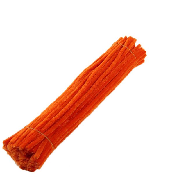 Oleegame 1PC Trashcans For Bedroom 100PC Chenille Stem Solid Color Pipe Cleaners Set for DIY Arts Crafts Decoration Gold