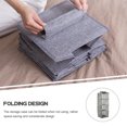thumbnail image 1 of ORDDIART Foldable Grey Cotton Linen Closet Organizer with Hanging Storage Shelves for Practical Home Use, 1 of 4