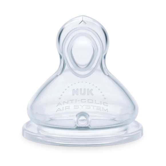 NUK Smooth Flow Anti-Colic Nipples, Size 2 (6+ Months)
