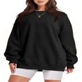 thumbnail image 1 of Sweats Surdimensionnés à Manches Longues pour Femmes, 1 of 6