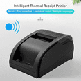 thumbnail image 4 of 58A High-Speed 90mm/s USB Thermal Receipt Printer, 2-inch 58mm Paper Width, Supports Windows/Android, Drawer Compatible, 110-130V US Plug, Includes 1 Thermal Paper Roll, 384 Dots/Line, 1D/2D, 4 of 6