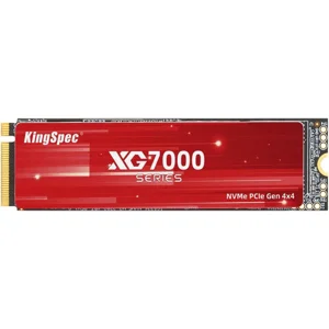 KingSpec XG 7000 1TB M.2 2280 PCIe Gen 4.0x4 NVME 1.4 Speed up to 7400MB/s Write Speed Up to 6600MB/s Internal Solid State Drive for PS5 PC Desktop Laptop Game-Player Non-Heatsink