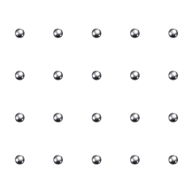 Unique Bargains Billes de Roulement en Acier au Carbone 3,5 mm Polies avec Précision, Lot de 500