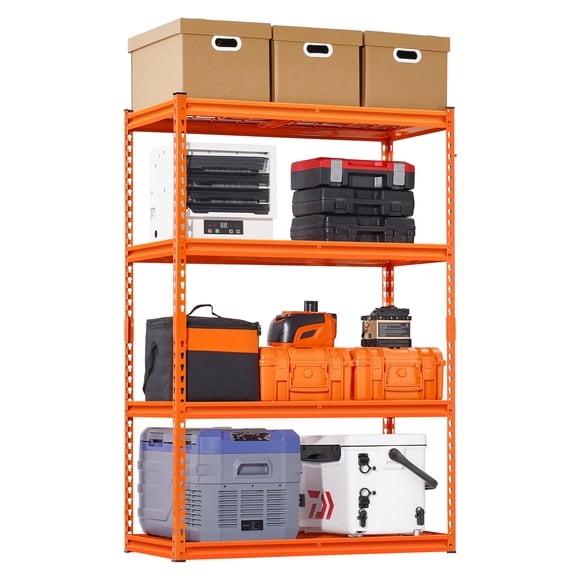 VEVOR Storage Shelves 4 Tier Adjustable Heavy Duty Garage Shelving Units 2400 lbs