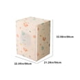thumbnail image 3 of XYAIYT Water Proof Washing Machine Cover Soft Skin Friendly Fabric Three Sided Protection Long Lasting and Easy to Clean Suit Various Brands and Models Ventilated Design 14.17x11.8x4.72 in, 3 of 6