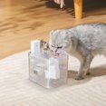 thumbnail image 2 of Water Triple Filter Pet Water 2025 50.72OZ/1.5L Automatic Cat Dog Quiet With LED Indicator For Cats Dogs, 2 of 2