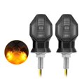 thumbnail image 4 of 2x Universel Moto Mini LED Ambre Clignotants Clignotants Clignotants de Vélo, 4 of 10
